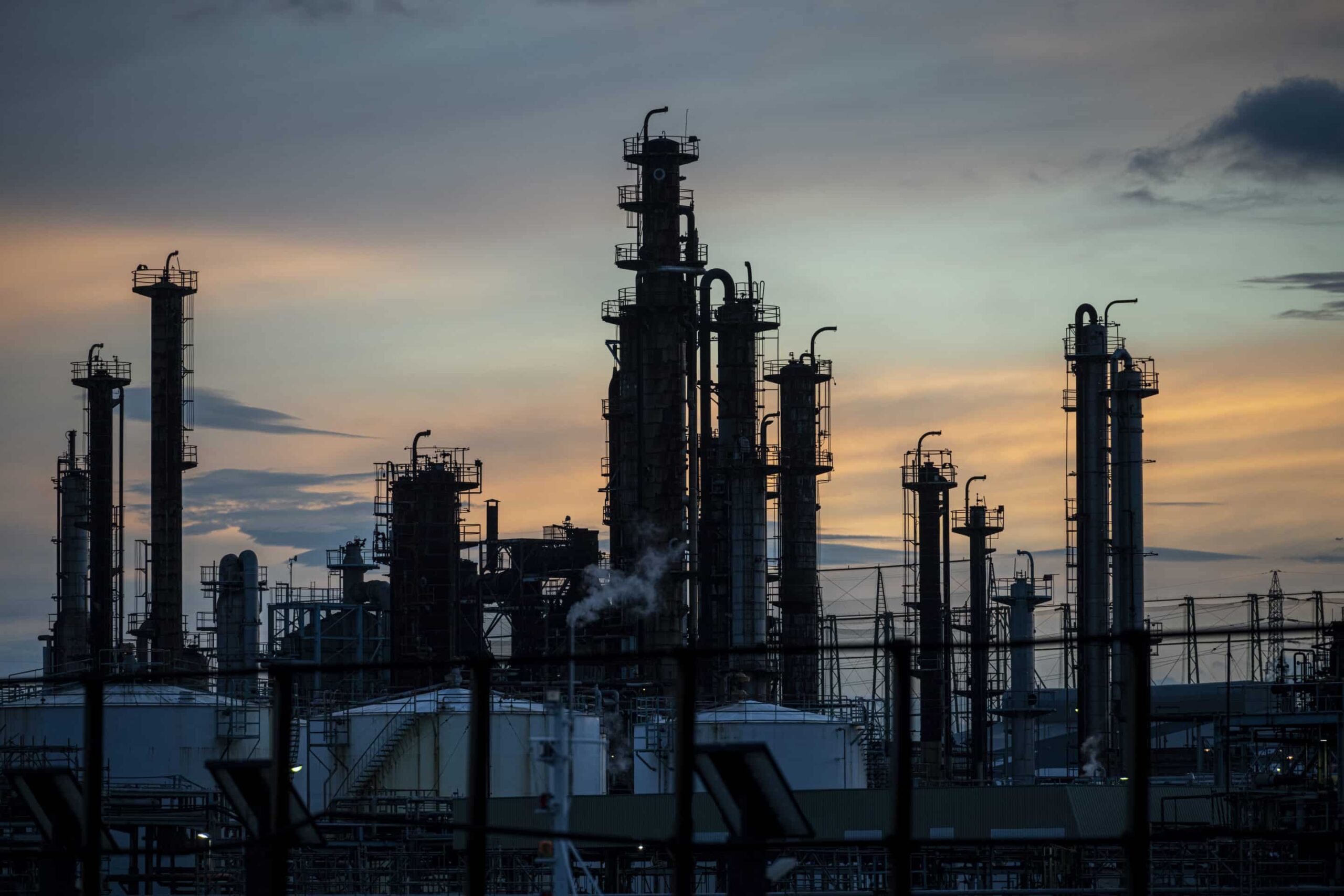 Oil refineries