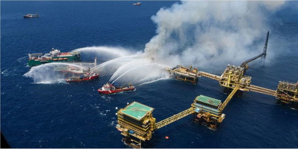offshore fires