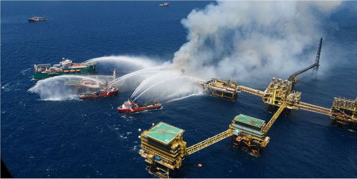 offshore fires