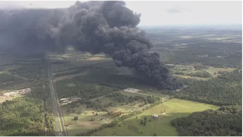 chemical plant explosion