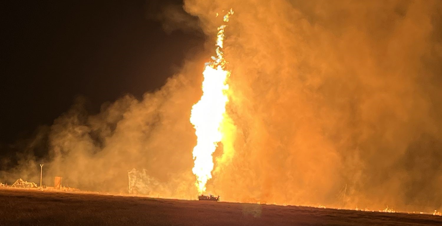natural gas pipeline rupture