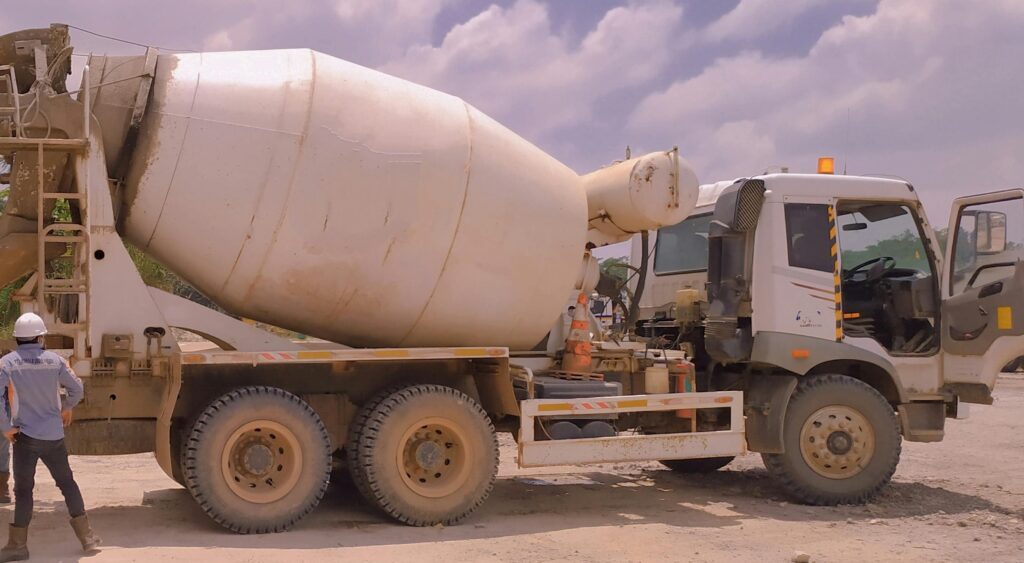 Cement Truck Crash