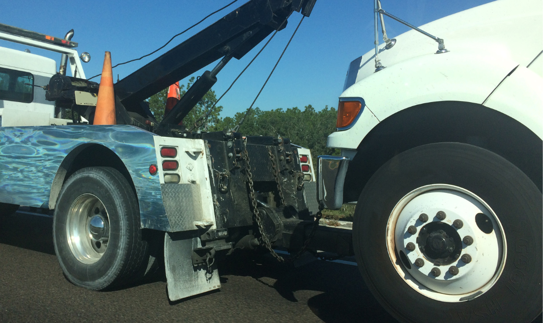 Tow Truck Crash