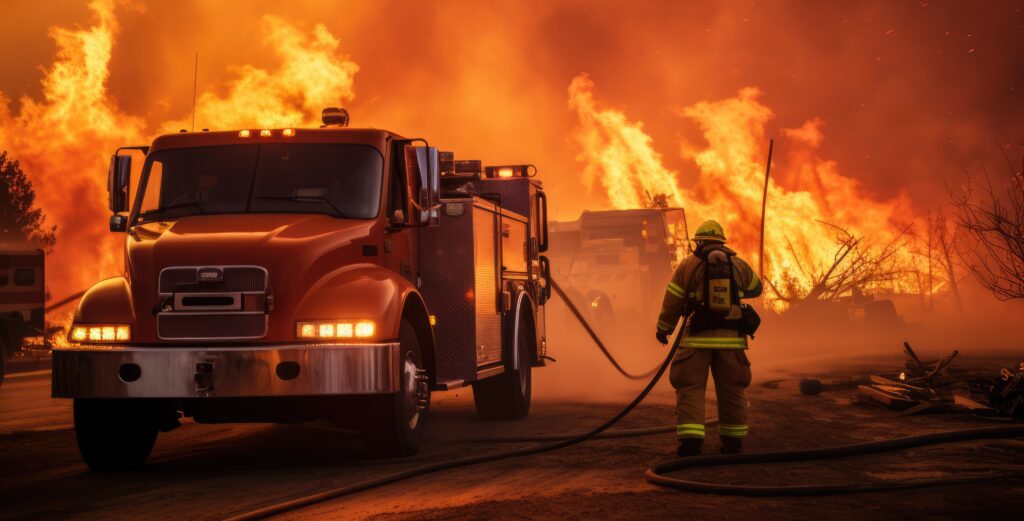 Industrial Fire