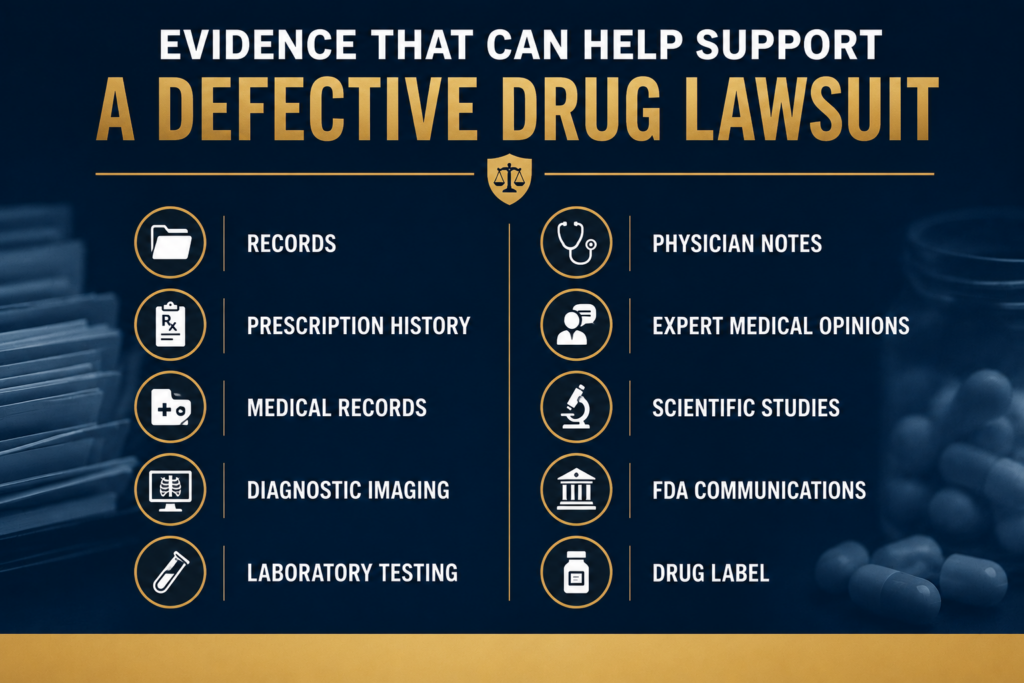 Defective Drug Evidence