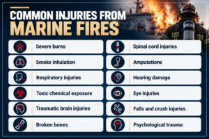 Marine Fire Injury